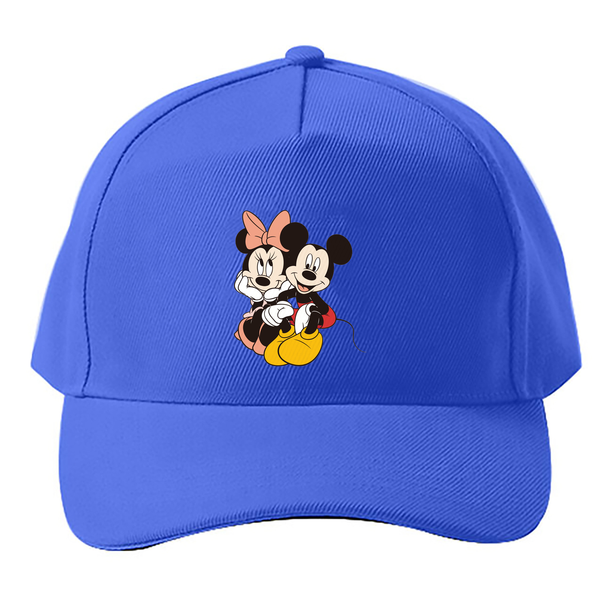 （画像用） ミッキーマウス Mickey Mouse ベースボールキャップ 綿100％ 男女兼用 帽子 スポーツ
